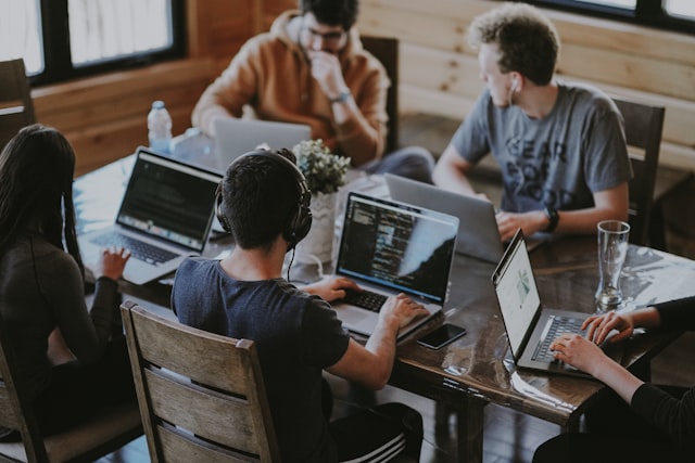 KaalMatrix team collaborating